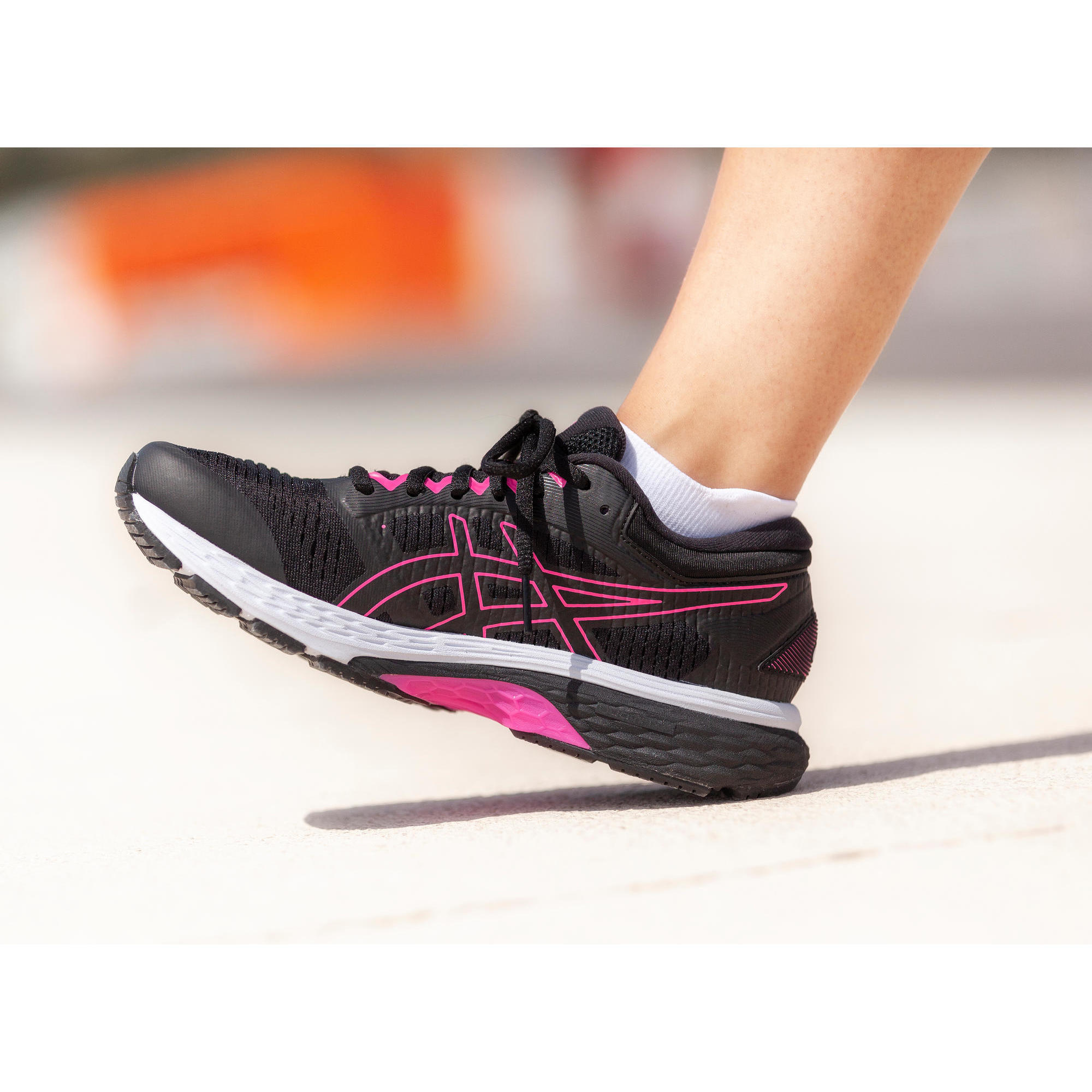 Zapatillas Running Asics Gel Superion Mujer Negro Rosa Zapatillas Running Asics Gel Superion Mujer Negro Rosa
